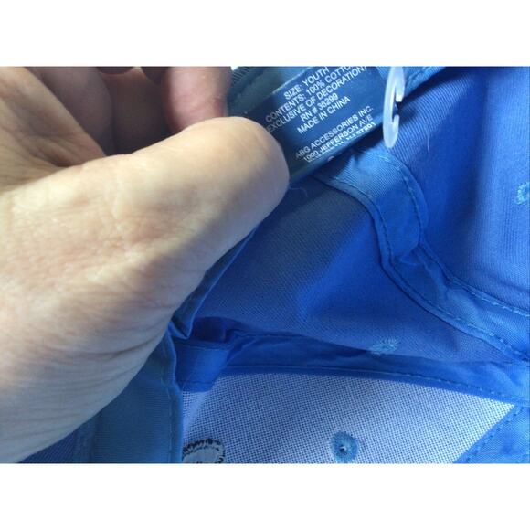 Disney Mickey Mouse Blue Junior Adjustable Baseball Cap RN# 36299 100% Cotton - Picture 6 of 6